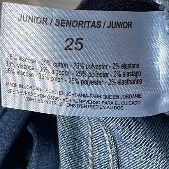 Ella Moss Piper High Rise Skinny Crop Jeans NWT Sz 25 - Picture 10 of 15